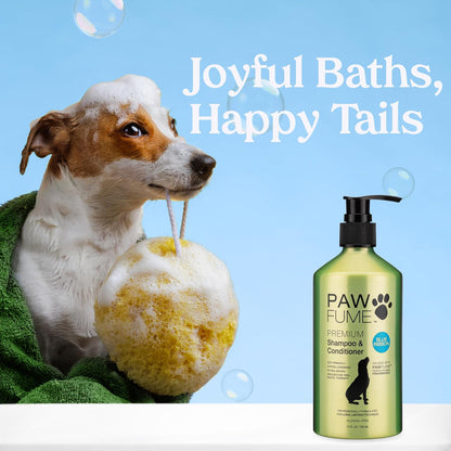 Pawfume Dog Shampoo and Conditioner (Blue Ribbon) + Dog Spray Deodorizer (Show Dog)