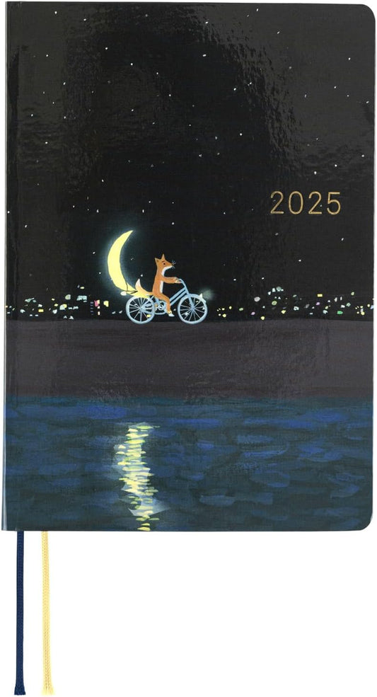 Techo 2025 HON [English/A6 Size/January Start/Planner] (Blue)