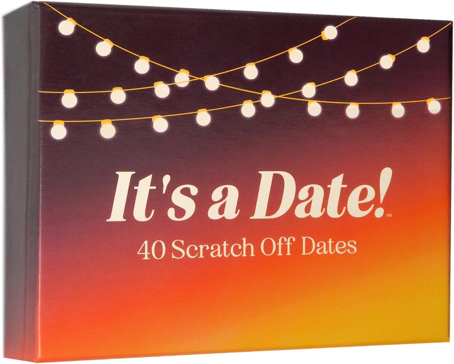 , 40 Fun and Romantic Scratch off Date Ideas for Him, Her, Girlfriend, Boyfriend, Wife, or Husband, Perfect for Date Night, Special Couples Gift for Anniversaries, Birthdays & More!