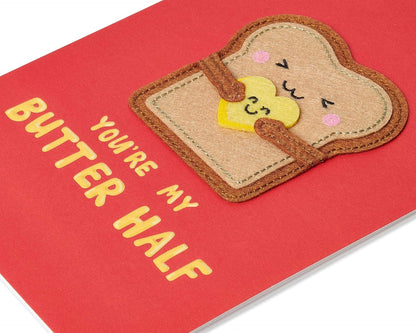 Valentines Day Card (Butter Half)