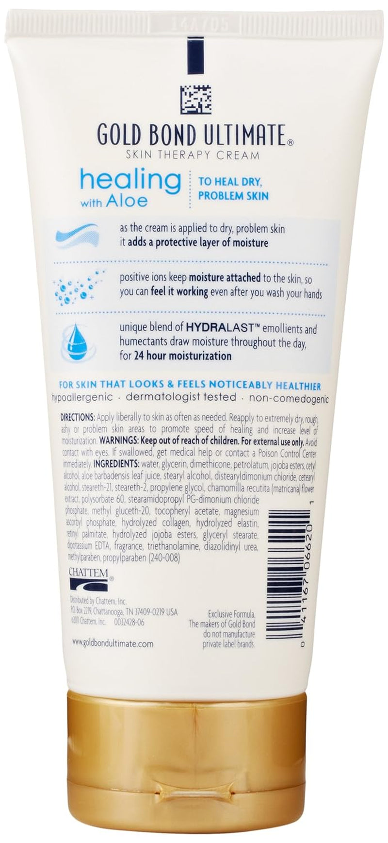 Healing Skin Therapy Lotion with Aloe 5.5 Oz., Non-Greasy & Hypoallergenic