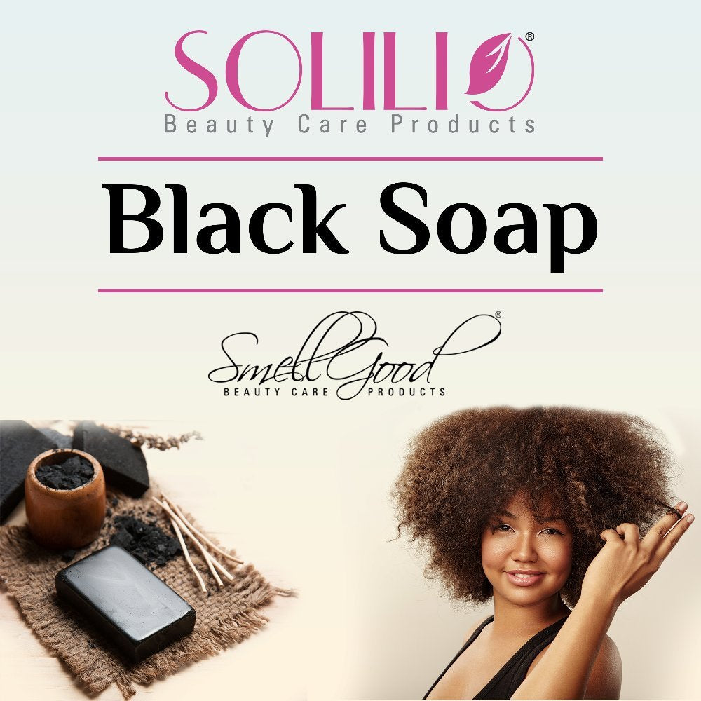 RAW African Black Soap from Ghana 10Lb