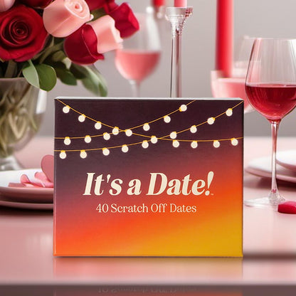 , 40 Fun and Romantic Scratch off Date Ideas for Him, Her, Girlfriend, Boyfriend, Wife, or Husband, Perfect for Date Night, Special Couples Gift for Anniversaries, Birthdays & More!