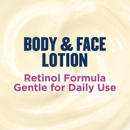 Age Renew Retinol Overnight Body & Face Lotion, with Retinol & Peptide Complex, 13 Oz.